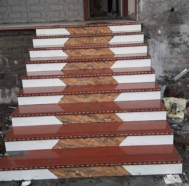 stairs tiles work